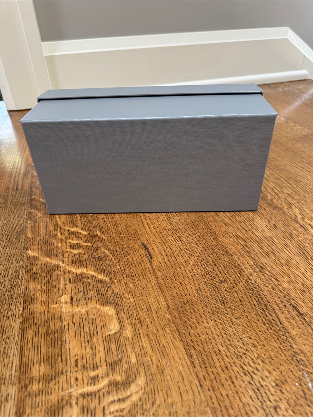 Balenciaga Light Gray Storage Box with Center Logo - Picture 8 of 11